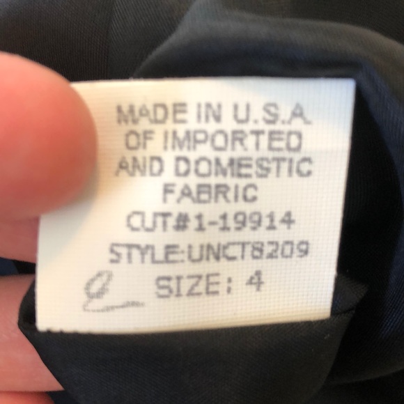 DAVID MEISTER Size 4 Belted Textured Honeycomb Tank LBD Cocktail Sexy Career - Picture 11 of 11